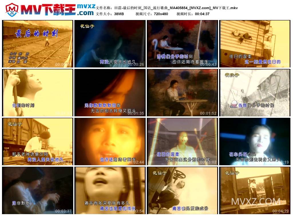 田震-最后的时刻_国语_流行歌曲_MA405854